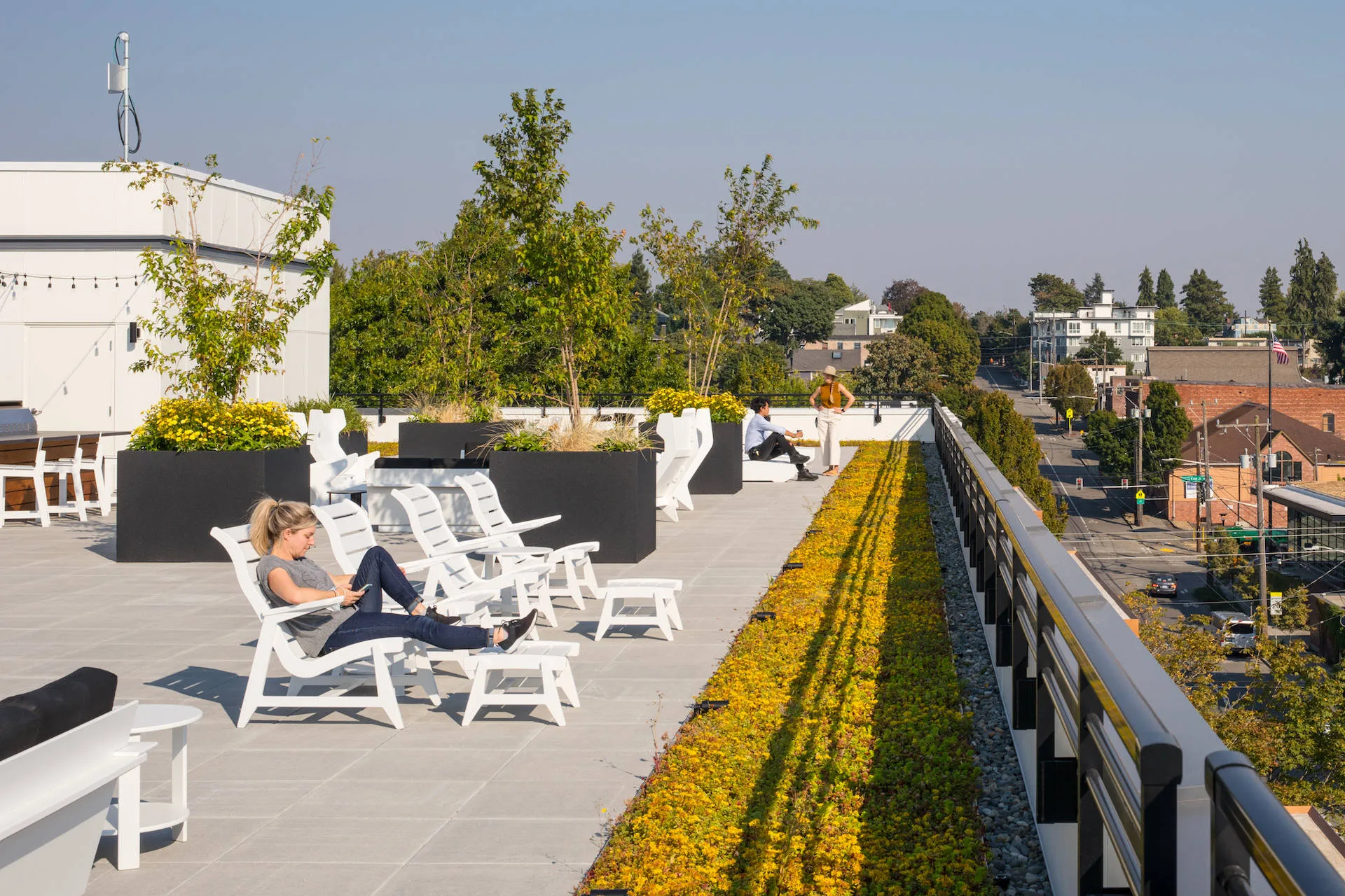 Rooftop terrace